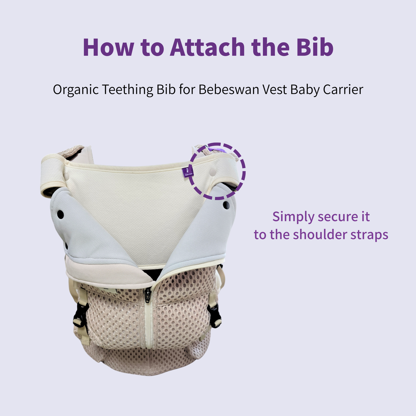 3 Teething Bibs